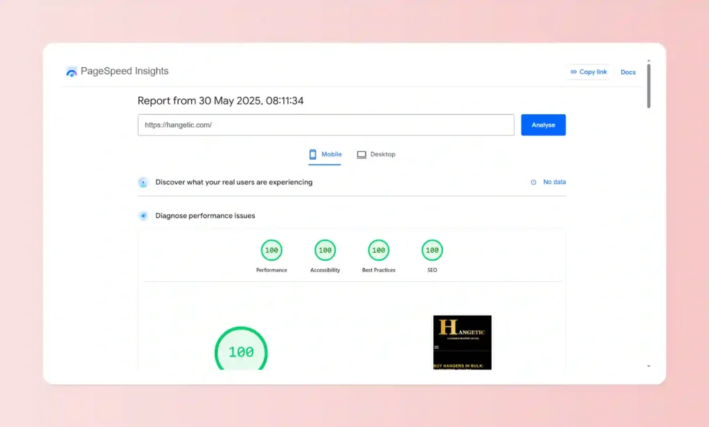 The 4 Page Speed Insights Metrics on the Page - Pagespeed Insights
